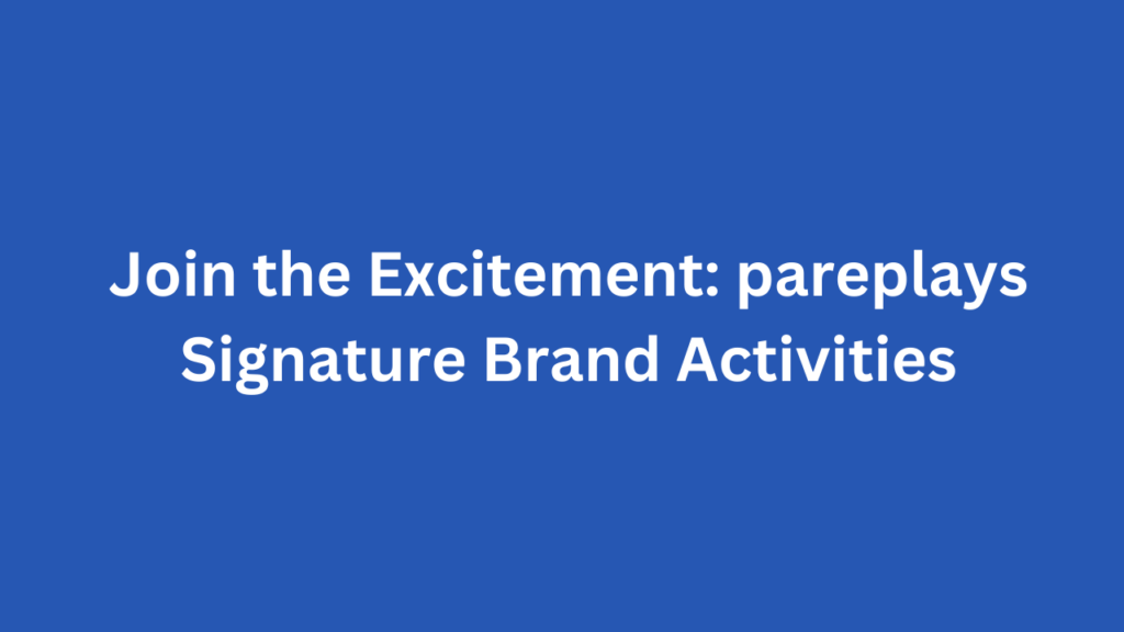 join the excitement
