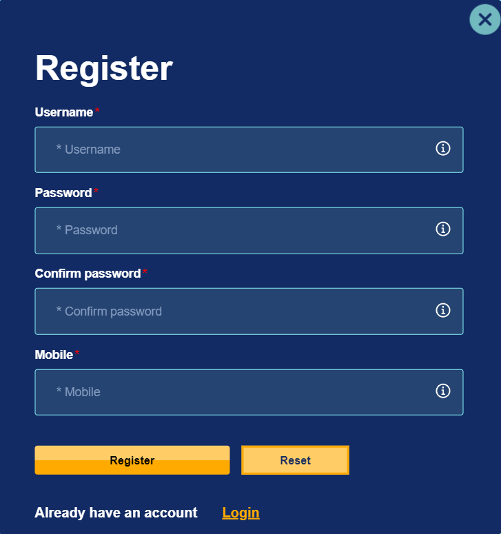 signup
